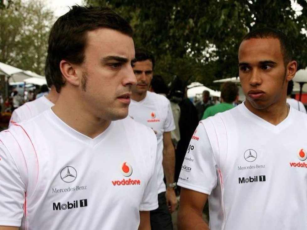 Fernando Alonso, Lewis Hamilton