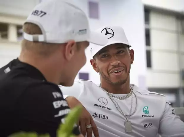 Lewis Hamilton, Valtteri Bottas Titel-Bild zur News: Lewis Hamilton, Valtteri Bottas