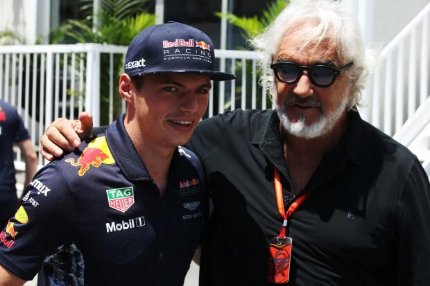 Max Verstappen Flavio Briatore  ~Max Verstappen (Red Bull) und Flavio Briatore ~    