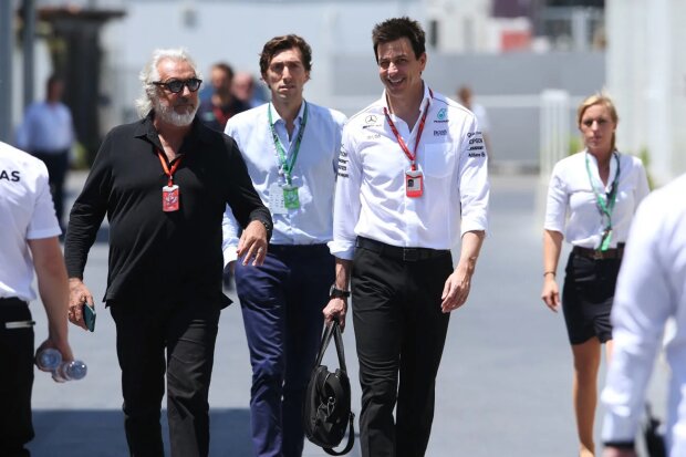 Flavio Briatore Toto Wolff  ~Flavio Briatore und Toto Wolff ~ 