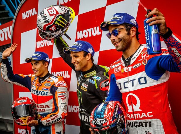 Marc Marquez, Johann Zarco, Danilo Petrucci