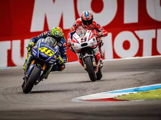 Valentino Rossi, Danilo Petrucci Titel-Bild zur News: Valentino Rossi, Danilo Petrucci