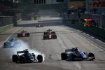 Romain Grosjean (Haas) und Pascal Wehrlein (Sauber) 