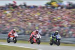 Valentino Rossi vor Danilo Petrucci und Andrea Dovizioso 