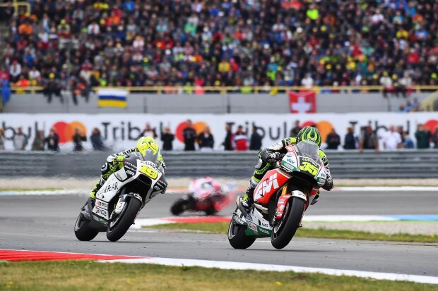 Cal Crutchlow   MotoGP  MotoGP ~Cal Crutchlow vor Alvaro Bautista ~    