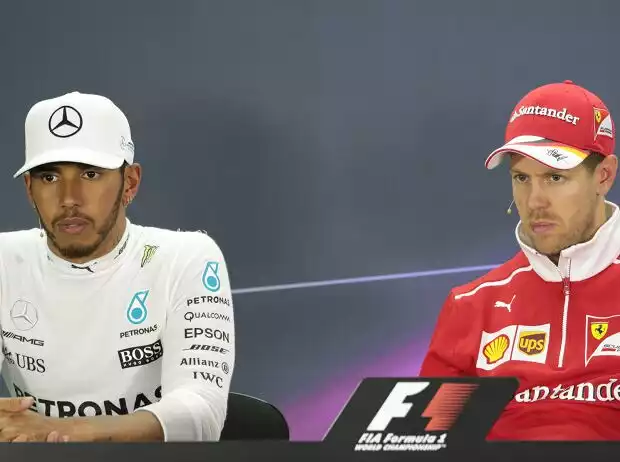 Lewis Hamilton, Sebastian Vettel Titel-Bild zur News: Lewis Hamilton, Sebastian Vettel