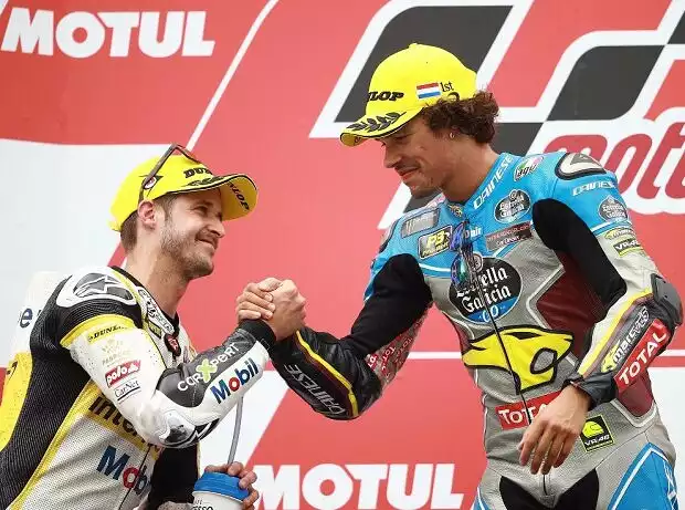 Franco Morbidelli, Thomas Lüthi Titel-Bild zur News: Franco Morbidelli, Thomas Lüthi