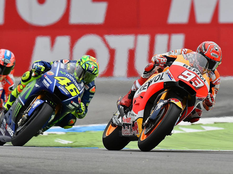 Marc Marquez, Valentino Rossi