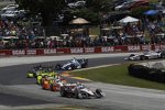 Helio Castroneves (Penske), Josef Newgarden (Penske) und Simon Pagenaud (Penske)