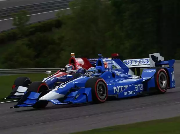 Michael Rossi, Tony Kanaan, Chip Ganassi, Alexander Rossi Titel-Bild zur News: Michael Rossi, Tony Kanaan, Chip Ganassi, Alexander Rossi
