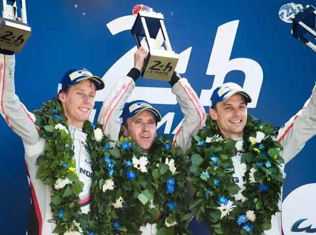 Brendon Hartley, Earl Bamber, Timo Bernhard Titel-Bild zur News: Brendon Hartley, Earl Bamber, Timo Bernhard