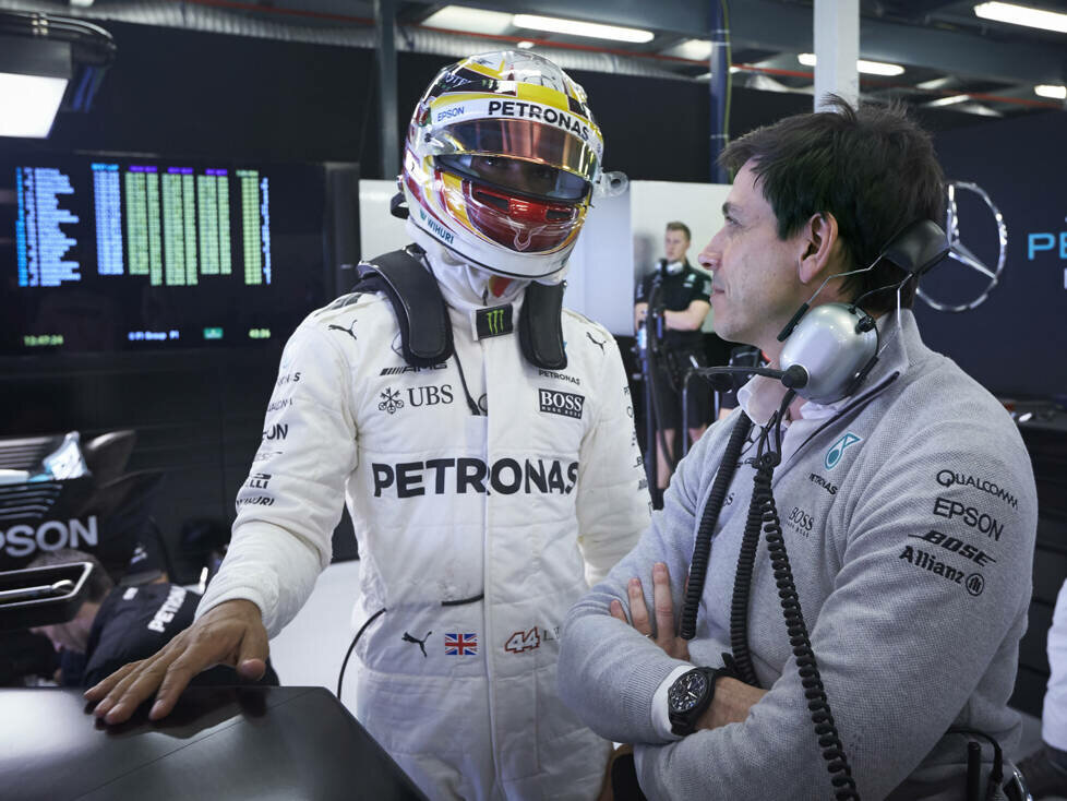 Lewis Hamilton, Toto Wolff