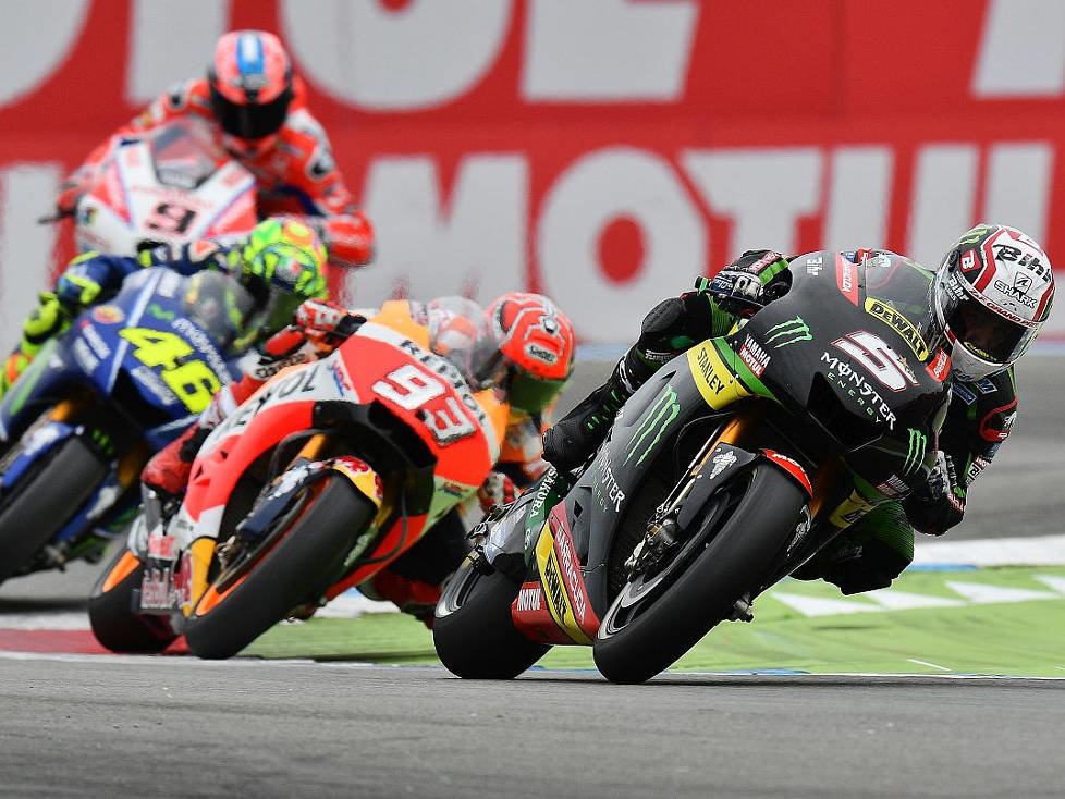 Johann Zarco, Marc Marquez, Valentino Rossi
