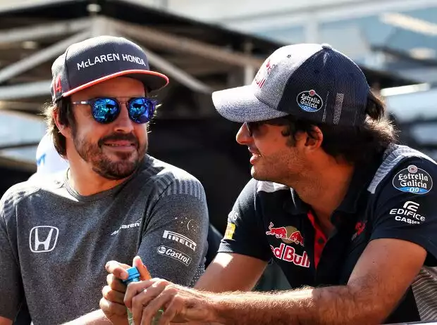 Fernando Alonso, Carlos Sainz Titel-Bild zur News: Fernando Alonso, Carlos Sainz