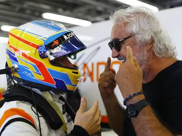 Fernando Alonso, Flavio Briatore Titel-Bild zur News: Fernando Alonso, Flavio Briatore