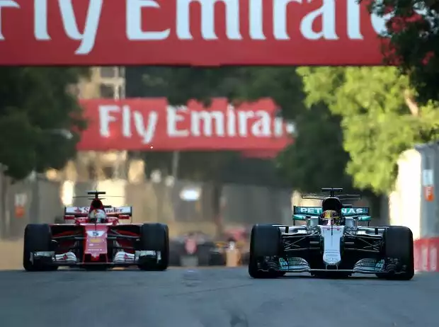 Lewis Hamilton, Sebastian Vettel Titel-Bild zur News: Lewis Hamilton, Sebastian Vettel