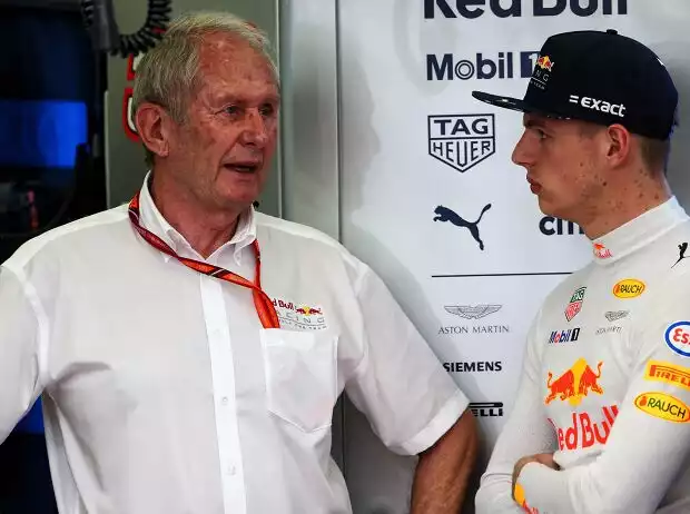 Helmut Marko, Max Verstappen Titel-Bild zur News: Helmut Marko, Max Verstappen