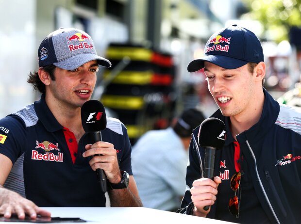 Carlos Sainz, Daniil Kwjat Carlos Sainz, Daniil Kwjat
