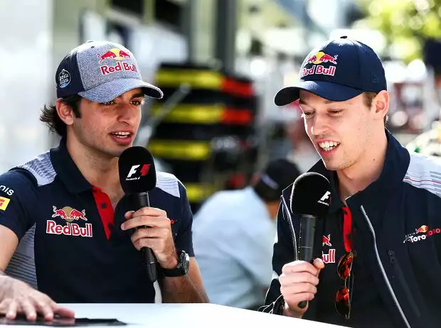 Carlos Sainz, Daniil Kwjat Titel-Bild zur News: Carlos Sainz, Daniil Kwjat