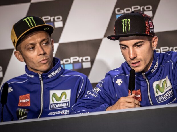 Valentino Rossi, Maverick Vinales Valentino Rossi, Maverick Vinales