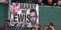 Lewis Hamilton, Plakat, Transparent, Zuschauer