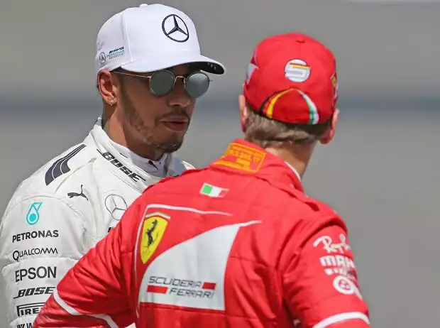Lewis Hamilton, Sebastian Vettel Titel-Bild zur News: Lewis Hamilton, Sebastian Vettel