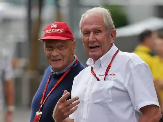Titel-Bild zur News: Niki Lauda, Helmut Marko