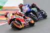 Bild zum Inhalt: Nach Beinahe-Crash mit Marquez: Vinales unterstellt Absicht