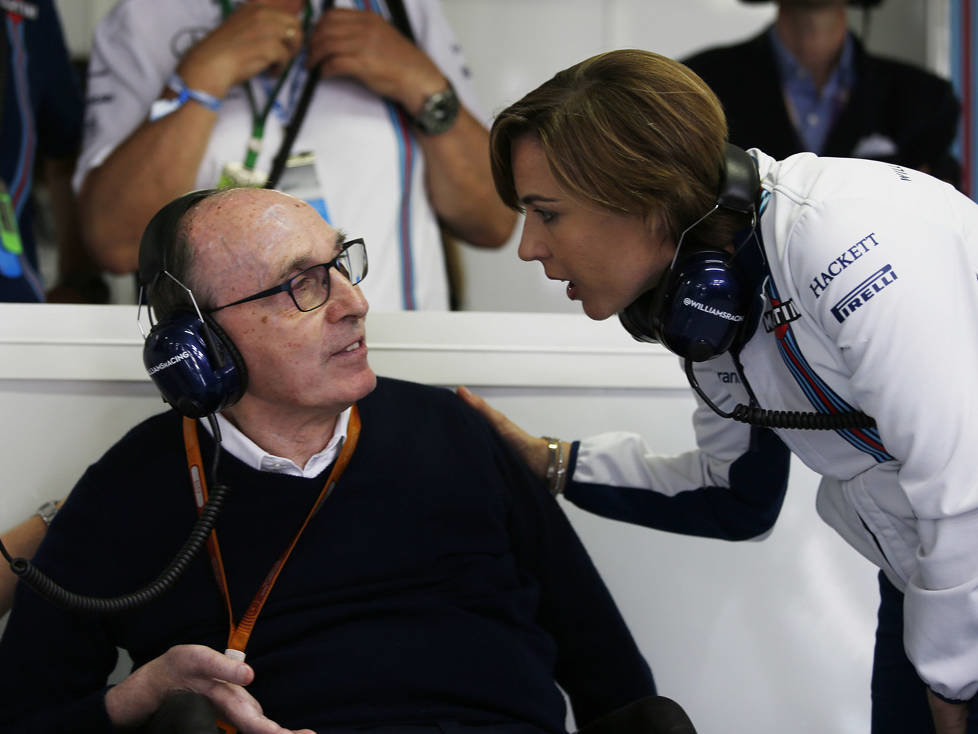 Claire Williams, Frank Williams