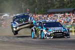 Andreas Bakkerud vor Petter Solberg 