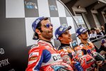 Danilo Petrucci, Marc Marquez und Daniel Pedrosa 