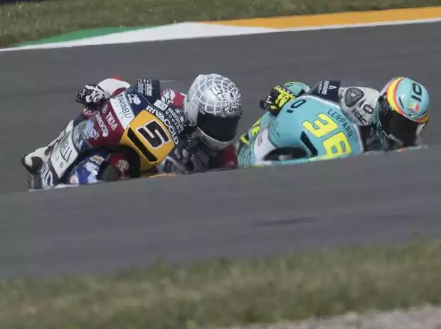 Titel-Bild zur News: Joan Mir, Romano Fenati