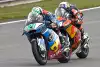 Bild zum Inhalt: Moto2 Sachsenring: Sechster Sieg für Morbidelli, Lüthi stürzt