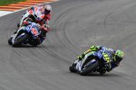 Valentino Rossi vor Maverick Vinales und Andrea Dovizioso 