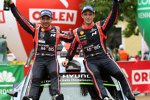 Thierry Neuville (Hyundai) und Nicolas Gilsoul 