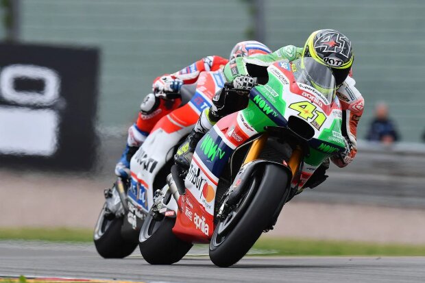 Aleix Espargaro Aprilia Aprilia MotoGP ~Aleix Espargaro und Andrea Dovizioso ~ Aleix Espargaro Aprilia Aprilia MotoGP ~Aleix Espargaro und Andrea Dovizioso ~
