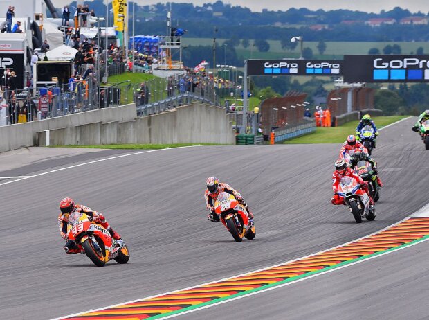 Marc Marquez, Daniel Pedrosa, Jorge Lorenzo, Jonas Folger