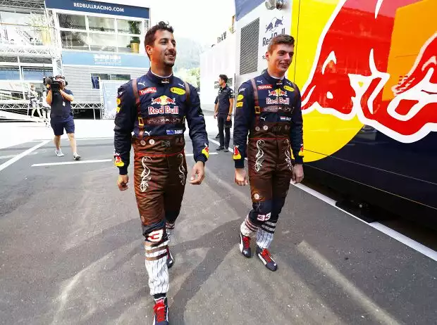Max Verstappen, Daniel Ricciardo Titel-Bild zur News: Max Verstappen, Daniel Ricciardo