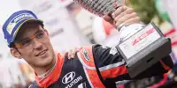 Bild zum Inhalt: Thierry Neuville: "Es hat ganz schön geschlaucht"