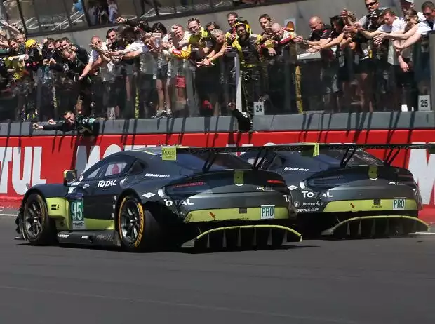 Nicki Thiim, Richie Stanaway, Darren Turner Titel-Bild zur News: Nicki Thiim, Richie Stanaway, Darren Turner