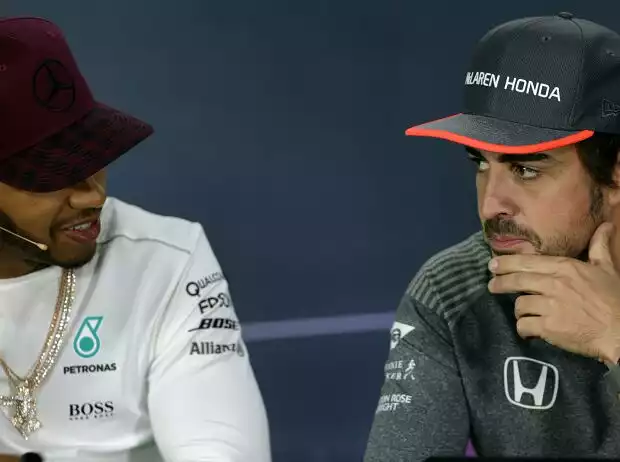 Lewis Hamilton, Fernando Alonso Titel-Bild zur News: Lewis Hamilton, Fernando Alonso