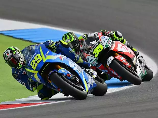 Andrea Iannone, Cal Crutchlow Titel-Bild zur News: Andrea Iannone, Cal Crutchlow