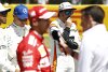 Bild zum Inhalt: Vettel und Hamilton: Kein Gedanke an Alonso als Teamkollege