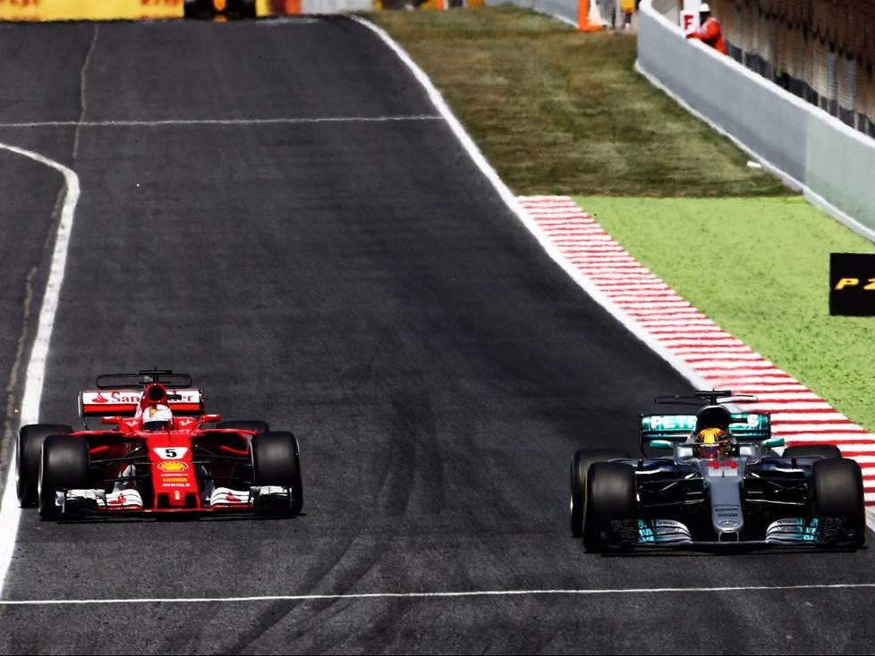 Sebastian Vettel, Lewis Hamilton