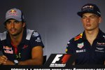 Carlos Sainz (Toro Rosso) und Max Verstappen (Red Bull) 