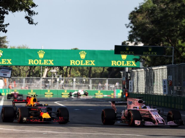 Sergio Perez, Max Verstappen Sergio Perez, Max Verstappen