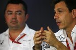 Toto Wolff und Eric Boullier 