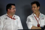 Eric Boullier und Toto Wolff 