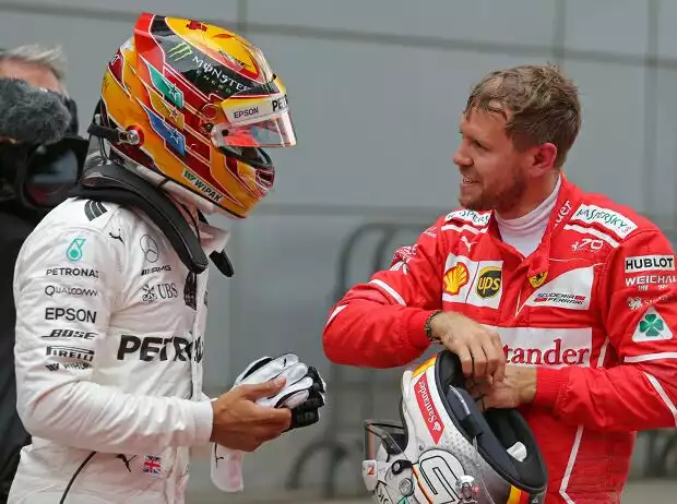 Lewis Hamilton, Sebastian Vettel Titel-Bild zur News: Lewis Hamilton, Sebastian Vettel