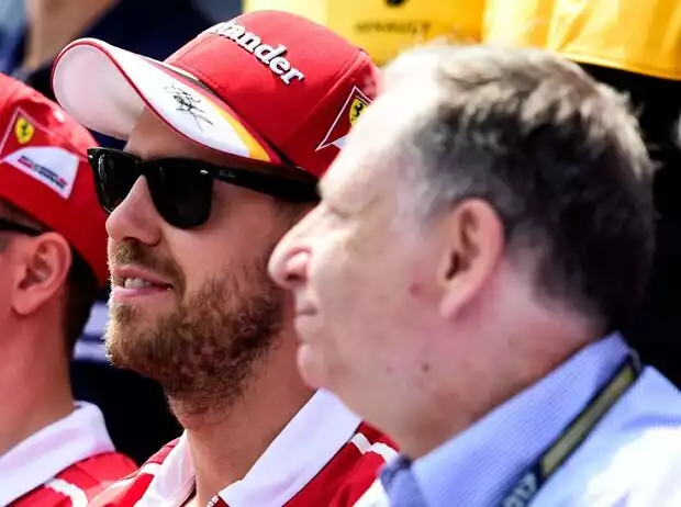 Sebastian Vettel, Jean Todt Titel-Bild zur News: Sebastian Vettel, Jean Todt